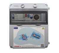 Tosun Cuadro Eléctrico Piscina WPC060T-2 Trifásico 60W 12V IP65 para Bomba 2CV 10A