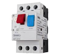 Tosun Guardamotor Disyuntor 3P 13-18A Magnetotérmico Carril DIN MP2-M20 Protección Motor Trifásico Blanco