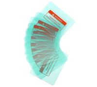 Tosuny 10 Cubiertas Transparentes para Lente de Casco de Soldadura 116x90mm | Placa de policarbonato transparente, protector frontal antirotura, protector de lente con oscurecimiento automático,