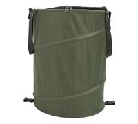 Tosuny Bote de Basura para Acampar con Tapa, Contenedor de Basura Plegable de Gran Capacidad de 24 Galones, Contenedor de Portátil para Jardín para Picnic Al Aire Libre, Camping, Senderismo (GREEN)