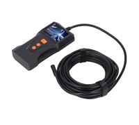 Tosuny Endoscopio Industrial, Cámara de Inspección por Boroscopio con Pantalla HD de 2 Pulgadas, Cámara de Alcantarillado con Cable de 5 M, Boroscopio con Lente de 8 Mm con Luces Ajustables para