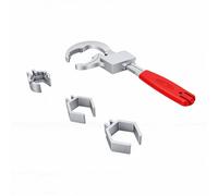 Tosuny Llave para Grifo Multifuncional | Llave de Fregadero Ajustable de Doble Extremo para Reparación de Tuberías