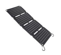 Tosuny Panel Solar Monocristalino Portátil de 40 W |Cargador Rápido Plegable USB QC Dual con Regulador para Kit Plegable Al Aire Libre