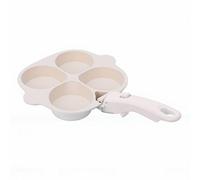 Tosuny Sartén para Huevos Antiadherente con Desmontable | Sartén de Desayuno de Aleación de Aluminio para Cocina de Huevos (4 taza)