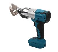 Tosuny Tijera de Metal Inalámbrica Cabeza Giratoria 360° para Makita 18V | Hoja de acero de tungsteno, motor sin escobillas, par de torsión de 400 Nm, trabajo HVAC de carrocería, ángulo de corte