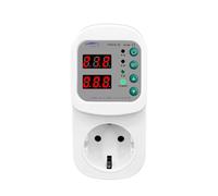 TOSVA-16 Protector automático de voltaje y corriente, enchufe CA 110 V-220 V, protector contra sobretensiones ajustable 16 A
