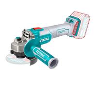 TOTAL - Amoladora Angular a Batería P20S de 20 V - Radial con Disco de 115 mm - Motor Brushless - Sin Batería ni Discos - Inalámbrica