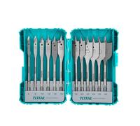 TOTAL Juego de 12 brocas planas para madera TACSDL1201