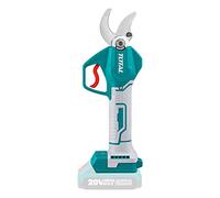 TOTAL - Tijera de Poda Eléctrica A Batería P20S de 20 V - Máquina Recorta Setos y Árboles - Especial para Jardín - Máxima Capacidad de Corte: 30 mm - Motor Brushless - Batería no incluida