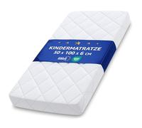 Totsy Baby Colchon Cuna Bebe 50x100 cm - colchoneta Enrollado Cama Infantil de Viaje colchón Transpirable y colchones de Espuma con Funda Lavable con una Bolsa de Viaje 50 x 100 Oeko-Tex