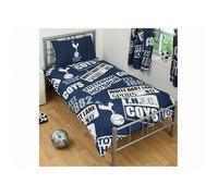 Tottenham Hotspur FC Set de Funda de Edredón Individual Diseño Patch (BS1084)
