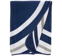 Tottenham Hotspur FC Spurs - Manta de Forro Polar de Lujo, 125 x 150 cm, Color Azul Marino