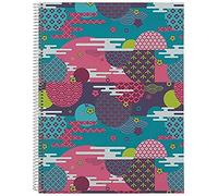 Totto AC92IND024-1820Z-9G1 Cuaderno A4 Tapa Dura Forrada Estampado Multicolor Waller