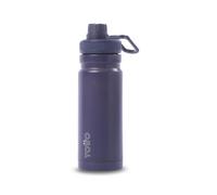 TOTTO - Botella de Agua Térmica, 550 ml, Modelo Jettes 550, Botella Deportiva, Botella Térmica con Rejilla Infusión, Mantiene Bebidas Frías o Calientes, Ideal para Gym u Oficina, Color Black Iris