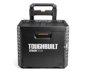 Toughbuilt Caja de herramientas con ruedas Stacktech de 1 cajón