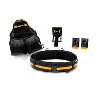 Toughbuilt Cinturón portaherramientas para carpintero encofrador Framer Pro, sistema ClipTech, juego de 3 piezas