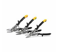 Toughbuilt Juego de 3 Tijeras Cortachapa (Izquierda, Derecha y Recto)