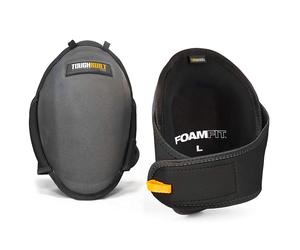 Toughbuilt rodilleras foamfit gris
