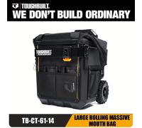 Toughbuilt® TB-CT-61-14 Bolsa Grande con Ruedas y L Bolsa de Cuerpo Duro con 14 PULGADAS