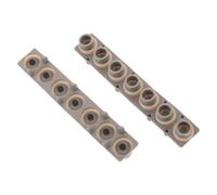 TOVINANNA 2 Almohadillas de Contacto de Silicona Conductora para Reparación de Teclas de Piano Electrónico y Órgano, 7 Teclas, Accesorio Compatible para Teclados Digitales y Pianolas, Alta