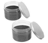 TOVINANNA 2 Cajas Medios de Pulido Vibratorios de Grano 60/80 Abrasivo de Diamante para Joyería y Piedras, 500 G, Resultados Uniformes y Eliminación Rápida de Oxidación en Proyectos