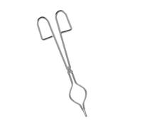 TOVINANNA Abrazadera de Crisol de Acero Inoxidable para Laboratorio y Escuela, Pinza Resistente para Tubos de Ensayo y Vasos de Precipitados, Apta para Ambientes de Alta Temperatura