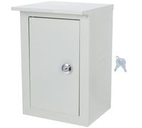 TOVINANNA Caja eléctrica exterior metálica de 160x300x200 mm con tapa para montaje en superficie ideal para alimentación y distribución eléctrica