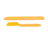 TOVINANNA Juego de Herramientas para Acabado de Calafateo de 100 Piezas Espátulas de Plástico Naranja, Fácil y Agarre Cómodo para Ventanas y Manualidades DIY