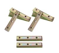 TOVINANNA Kit de Conector Metálico Fácil Instalación 10 Piezas para Muebles Modulares Piezas de Montaje Resistentes para Uso en Sofá y Cama Hogar