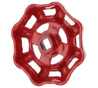 TOVINANNA Manija al Válvula Fundido Hierro para de Compuerta de Roja Manual Diseño de Base Plana y Baja Resistencia Flujo Adecuado para Tuberías Industriales