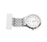 TOVINANNA Reloj de Enfermera Pantalla Digital LED Noctilucente, Reloj de Aleación Alarma y Batería de Botón, Accesorio Portátil para Uso Hospitalario