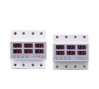 TOVPD3-63VA Trifásico 3P+N Protector de sobretensión y subtensión ajustable Protección contra sobrecorriente Dispositivo de protección de recuperación automática(100A With N 3X220V)