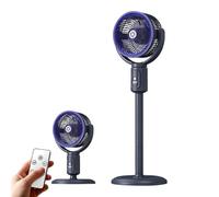 Tower Fan, Adjustable Height, Floor Fan, Usb Rechargeable, 5-speed Adjustab