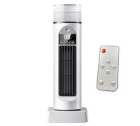 Tower Fan with Remote for Bedroom, 35cm Standing Cooling Fans that Blow Cold Air, Cooler Fan with Timer, Adjustable Speeds, 3 Modes for Home, Office