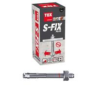 TOX Anclaje para perno S-Fix Plus M10 x 140 x 60 +73 mm, 25 piezas, 04210125