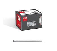 TOX Clavos de alambre de 1,8x35 mm con cabeza avellanada para uniones sencillas de madera y superficies enrasadas, uso universal en interiores y exteriores, acero brillante, 400 g por caja, 063100103