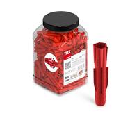 TOX espiga multiuso TRI 10 x 61 mm en Big Pack, espiga para casi todos los materiales de construcción, suministro duradero, 200 piezas en lata redonda versátil e inastillable, 2500 ml, 010260003