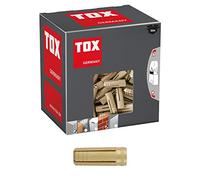 TOX Taco de expansión de latón universal Metrix M10 x 32 mm envase pequeño, 25 piezas, 026100151