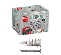 TOX Taco para cartón yeso Spiral 32 + tornillo, 50 piezas, 068101231