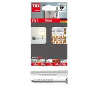 TOX Taco universal Deco 6x41 mm + tornillo, 8 piezas, 016701031