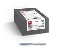 TOX Tornillo de anclaje Sumo Max 1 AG A4 10x140 mm, con rosca de conexión M10, acero inoxidable A4 para diferentes profundidades de instalación, homologado por las autoridades, 50 piezas, 041171551