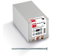 TOX Window Pro FK Tornillo de marco de acero cementado, distanciador para ventanas y puertas, cabeza de tornillo Pan Head con accionamiento TX30, ⌀7,5/212 mm