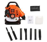 toxaaiwr Soplador de hojas a gas de 52 CC, 550 CFM, diseño ergonómico, soplador de alta potencia, 2 tiempos de alto rendimiento para eliminación de nieve, soplado de hojas, limpieza de patio, control