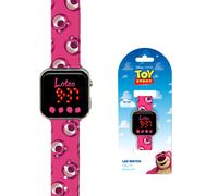 Toy story lotso - reloj con pantalla led y correa de silicona para ni?