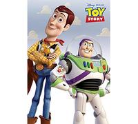Toy Story Póster Woody y Buzz 61x91,5cm Producto Oficial
