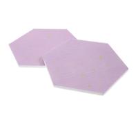 TOYANDONA 2 Piezas Pegatinas de Pared Hexagonales de Fieltro, Tablero Fotos | Autoadhesivo, sin Taladro, Superficie Compatible Alfileres, para Aula, Oficina y Salón