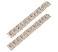 TOYANDONA 2 Piezas Tira de Contacto de Silicona Conductora para Teclado de Piano Digital 13 Teclas, Almohadilla de Goma Resistente para Reparación, Accesorio Duradero para Teclado