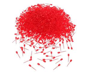TOYANDONA 2000 Piezas Precinto de Seguridad para Extintor de Incendios Color Rojo, Pasador de Plástico Diseño de Bloqueo Seguro y Fácil Instalación para Oficinas E Industrias