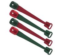 TOYANDONA 4 Piezas Gancho para Colgar Decoraciones Navideñas en Puerta Frontal Soporte Resistente y Duradero de Plástico para Guirnaldas y Adornos