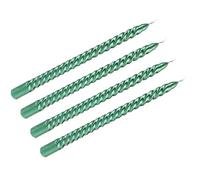 TOYANDONA 4 Piezas Vela Cónica Perfumada Verde de Parafina para Decoración Práctica en Fiestas Temáticas y Día de San Valentín Estilo Europeo y Acabado Exquisito